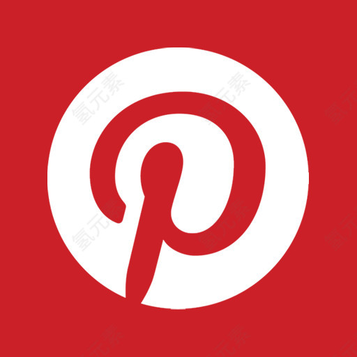 pinterest logo图标