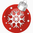 christmas tree ornament icon