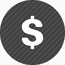 dollar currency sign icon