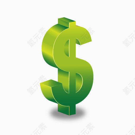 dollar 3d icon