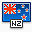 flag new zealand icon