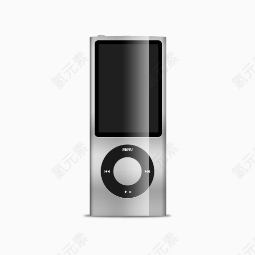 灰色的ipod nano图标