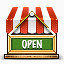 shop open icon