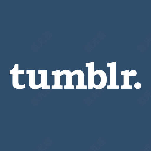 tumblr logo图标