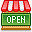 shop open icon