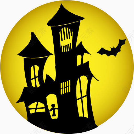 haunted house图标