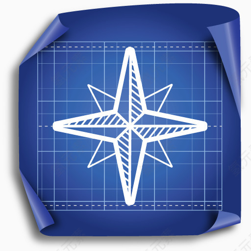 compass rose icon