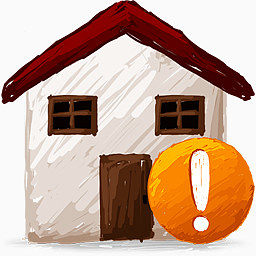 home warning icon