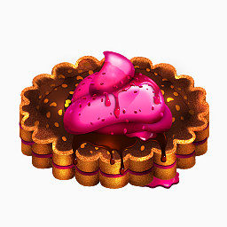 莓果塔蛋糕图标