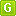 绿色的大写字母G icon
