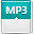 File MP3 Music icon