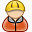 construction worker icon