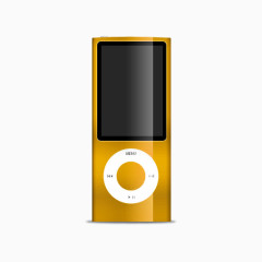 黄色的ipod nano图标