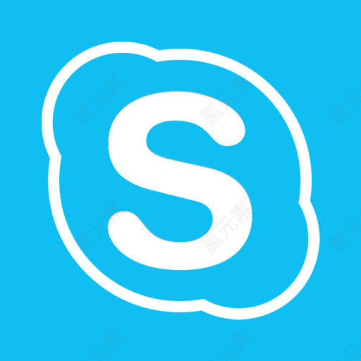 skype logo 图标