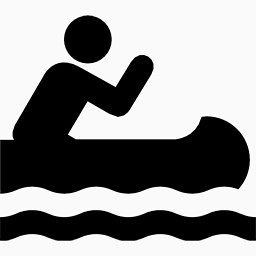 划艇运动图标