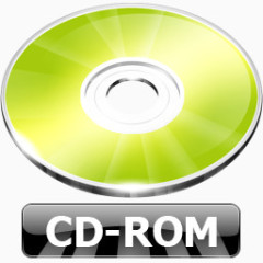 cd-rom只读光盘驱动器图标
