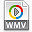 wmv流媒体格式文件图标