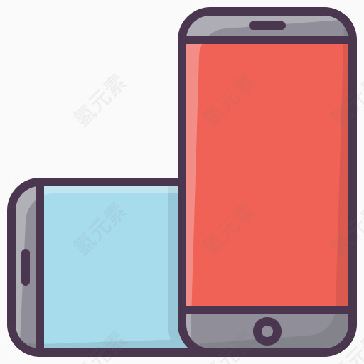 装置iPhone移动电话电话旋转智能手机电话设备：