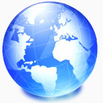 浏览器地球全球全球国际互联网网络行星世界水晶项目下载