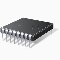 芯片CPU硬件微芯片处理器远景设计的硬件和设备