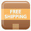 free shipping图标