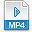 mp4视频文件图标