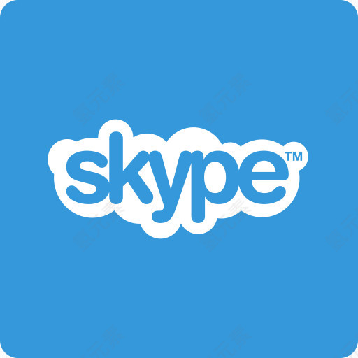 媒体Skype社会广场庙广场平面的社会