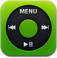 绿色的ipod按钮图标