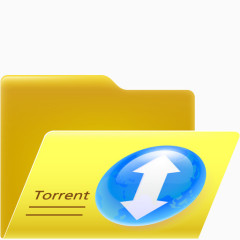 打开的torrent文件夹图标