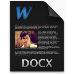 docx文件格式图标