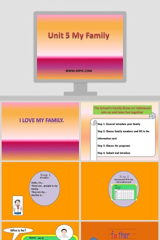 Unit 5 My Family教学ppt课件