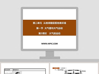 第二单元  从地球圈层看地表环境-第一节  大气圈与大气运动教学ppt课件