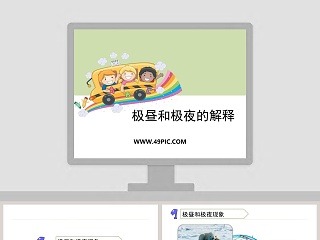 0-极昼和极夜的解释教学ppt课件