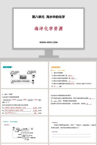 海洋化学资源教学ppt课件