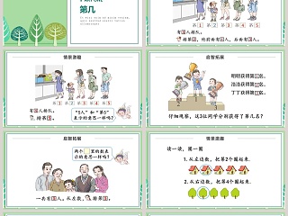 一年级数学1到5的认识和加减法PPT课件