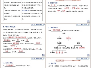 第一节物质的分类及转化-第教学ppt课件