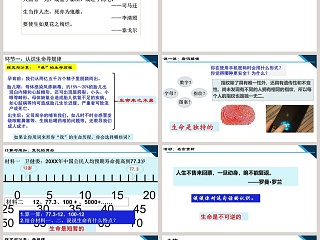 第四单元  生命的思考-第八课  探问生命教学ppt课件