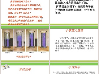 分子热运动-鲁教版初四物理下册教学ppt课件