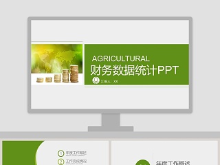 财务工作年度报告ppt