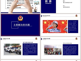 公安系统工作汇报警务改革“金点子”申报公安PPT