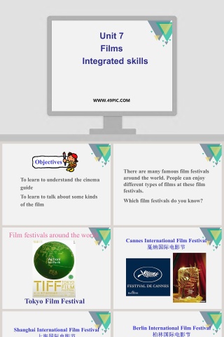 Unit 7-Films教学ppt课件