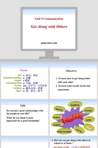 Unit 9 Communication-Get Along with Others教学ppt课件