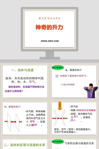 神奇的升力-第九章 浮力与升力教学ppt课件