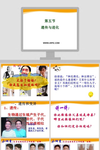 第五节-遗传与进化教学ppt课件