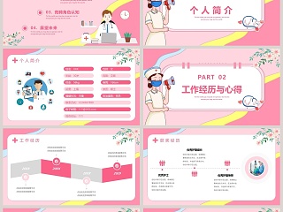 主管护士竞聘演讲PPT模板