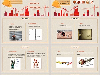 建筑工地工人高空高处作业安全培训ppt课件模板 