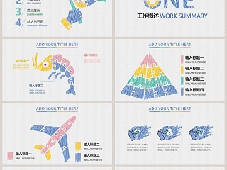 动态手绘风商务汇报PPT