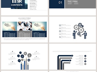 商务风格公司介绍企业简介PPT模板