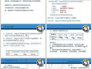 溶解度-第教学ppt课件