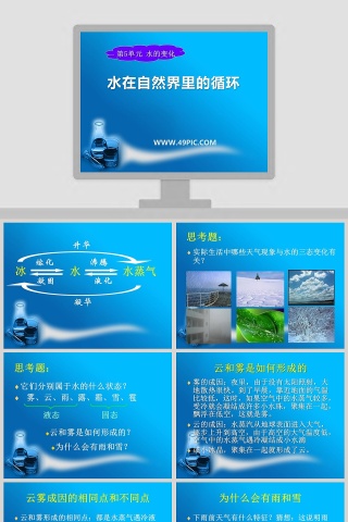 水在自然界里的循环教学ppt课件